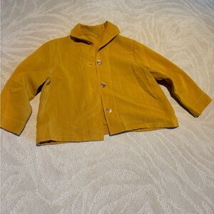 Women's Mustard Yellow Blazer